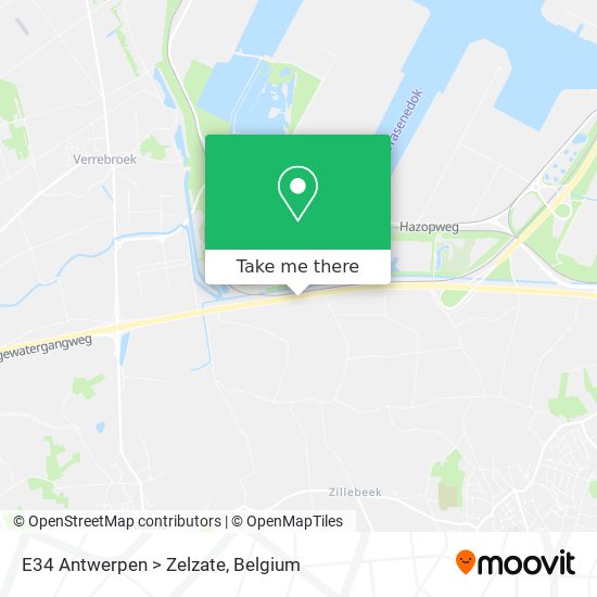 E34 Antwerpen > Zelzate plan