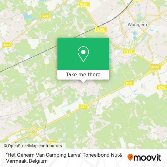 "Het Geheim Van Camping Larva" Toneelbond Nut& Vermaak map