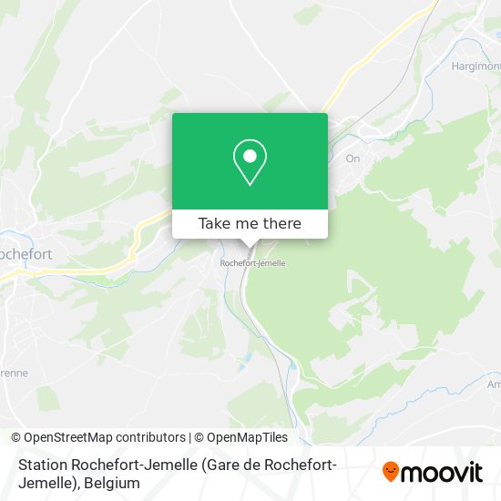 Station Rochefort-Jemelle (Gare de Rochefort-Jemelle) map
