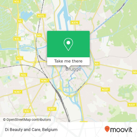 Di Beauty and Care map