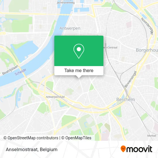 Anselmostraat map