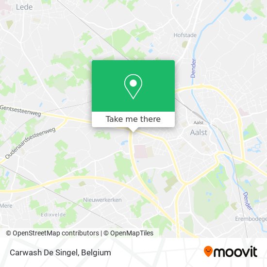 Carwash De Singel map