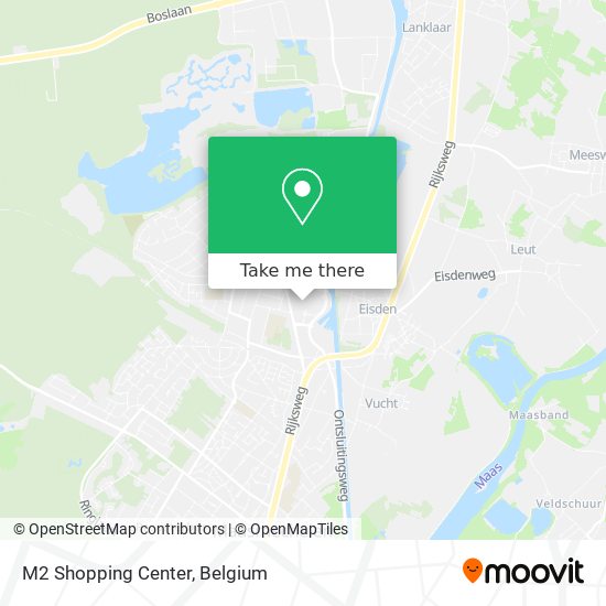 M2 Shopping Center map