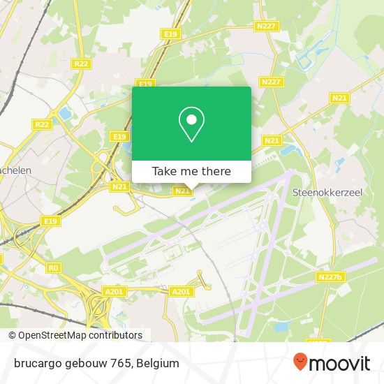 brucargo gebouw 765 map