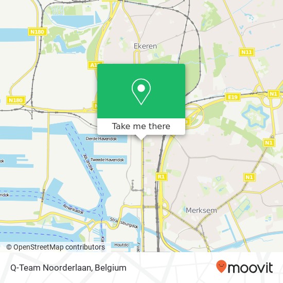 Q-Team Noorderlaan map