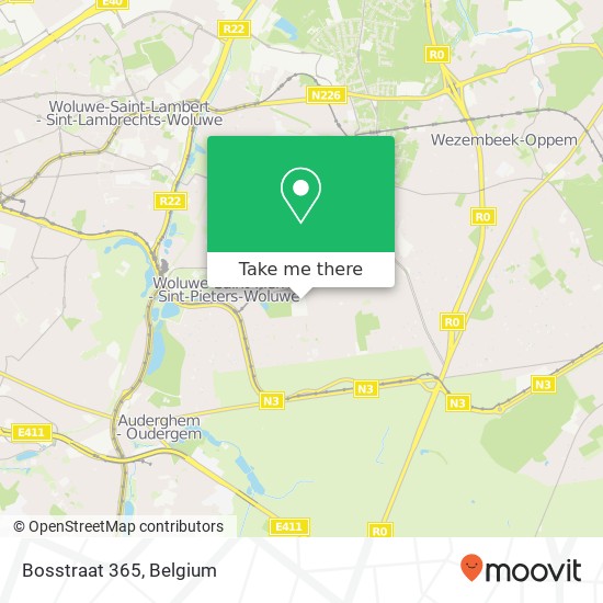 Bosstraat 365 map