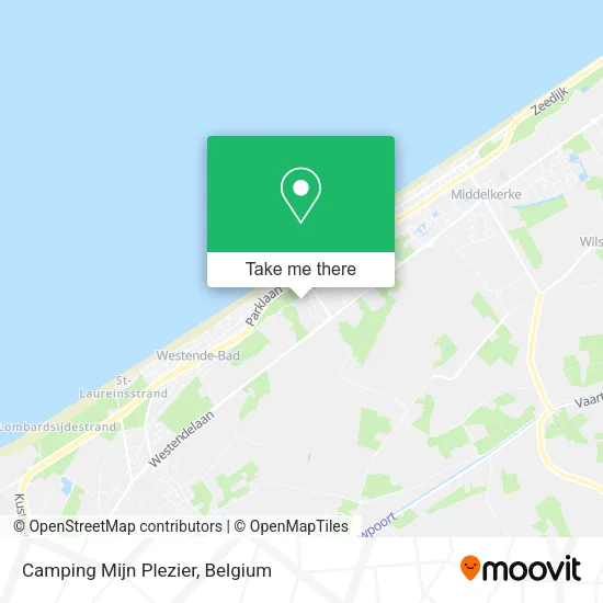 Camping Mijn Plezier map