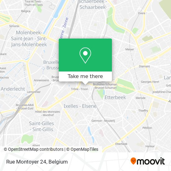Rue Montoyer 24 map