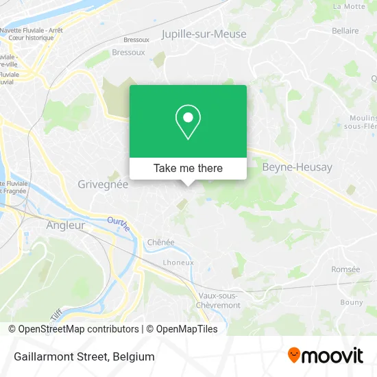 Gaillarmont Street map