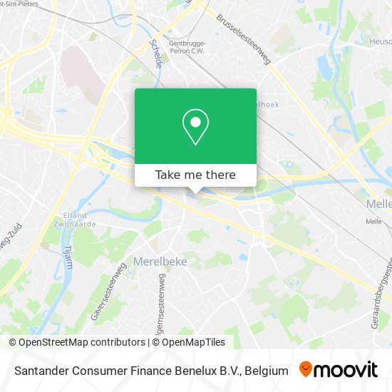 Santander Consumer Finance Benelux B.V. map