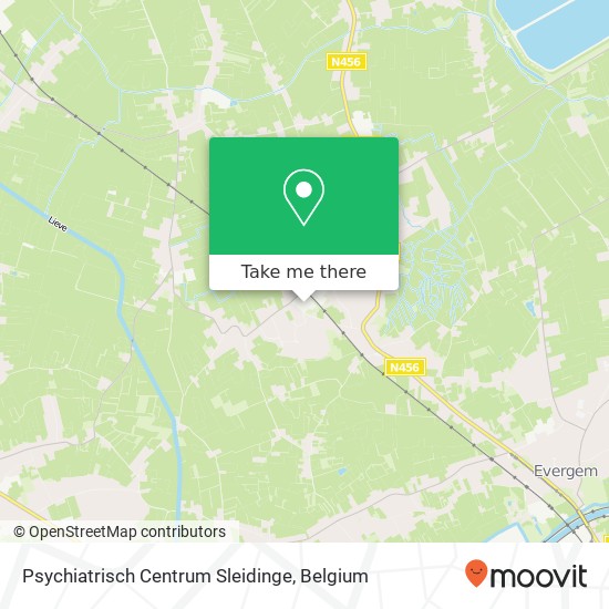 Psychiatrisch Centrum Sleidinge map