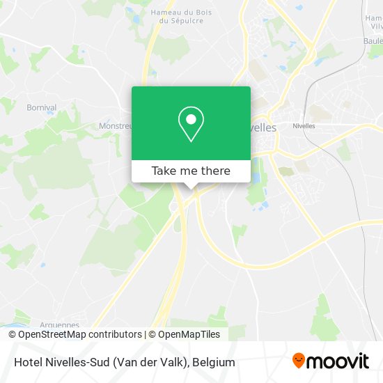 Hotel Nivelles-Sud (Van der Valk) plan