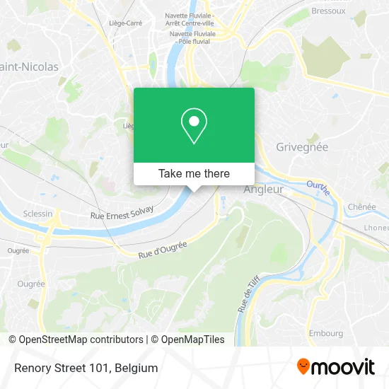 Renory Street 101 map