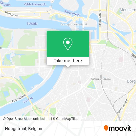 Hoogstraat map