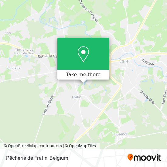 Pêcherie de Fratin map