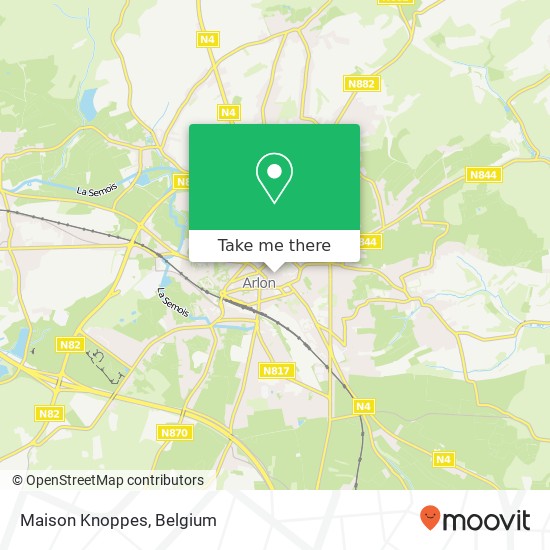 Maison Knoppes map