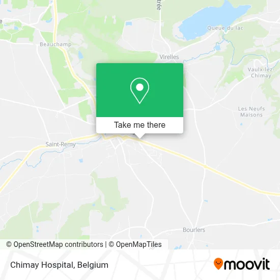 Chimay Hospital map