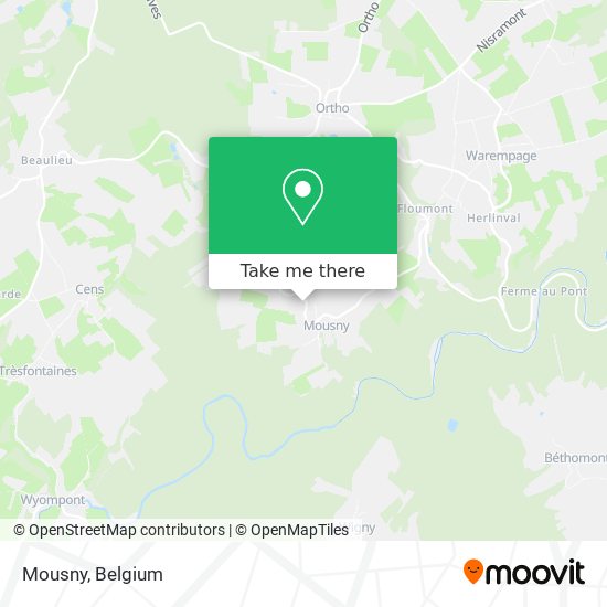 Mousny map