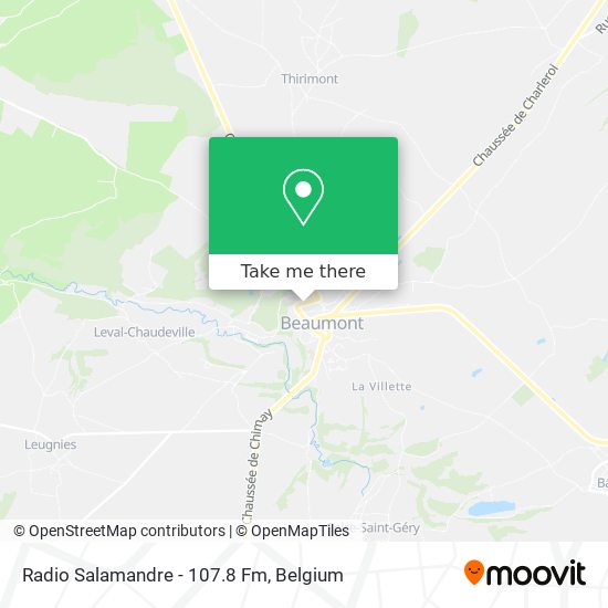 Radio  Salamandre - 107.8 Fm plan