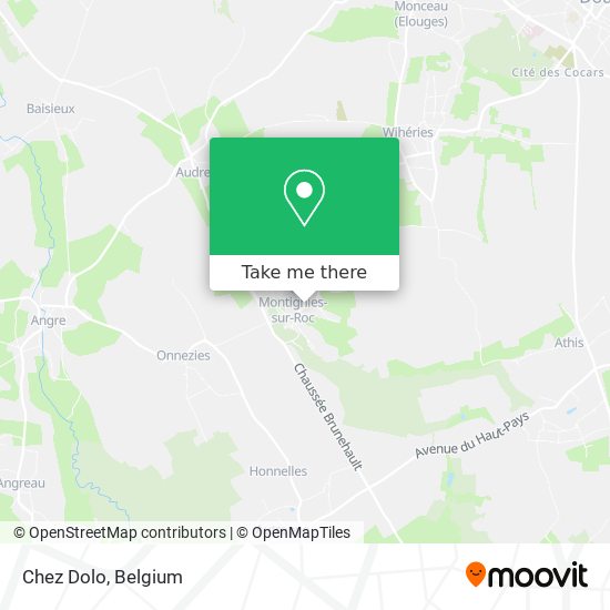 Chez Dolo map