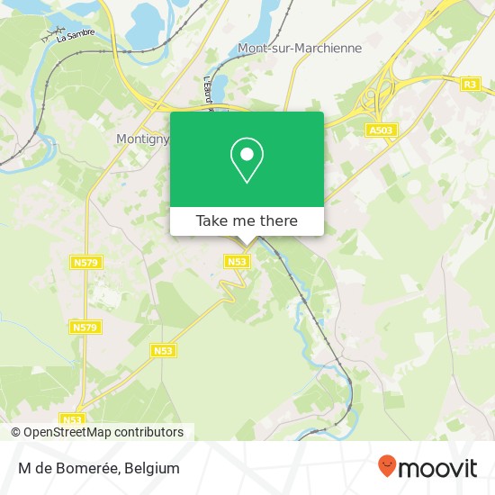 M de Bomerée map