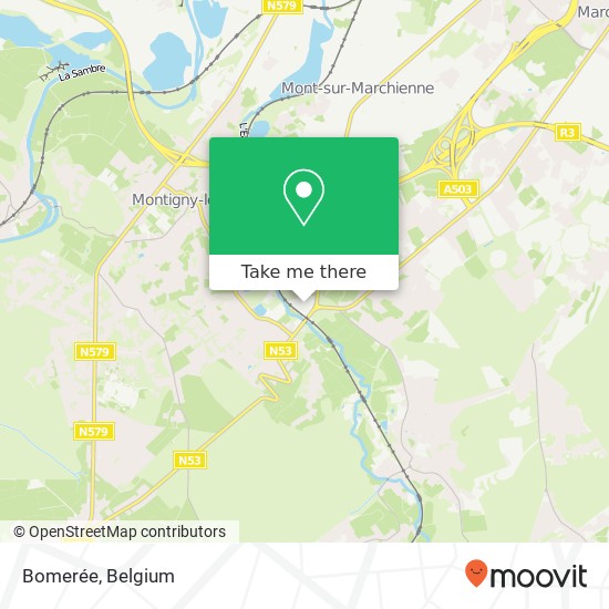 Bomerée map