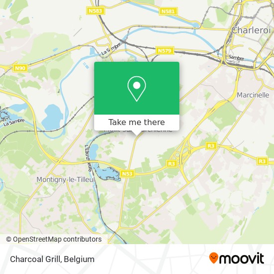 Charcoal Grill map