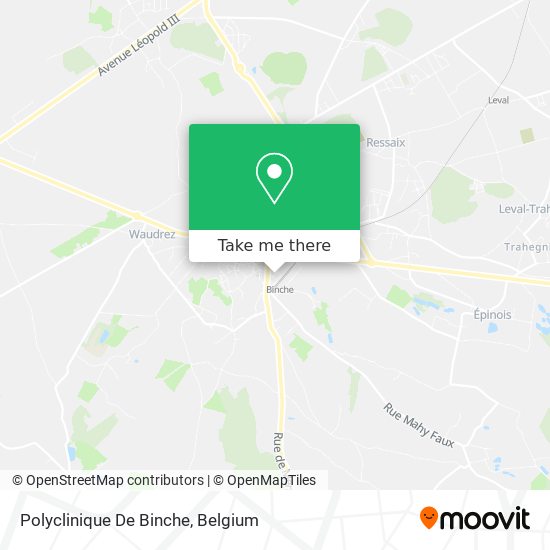 Polyclinique De Binche map