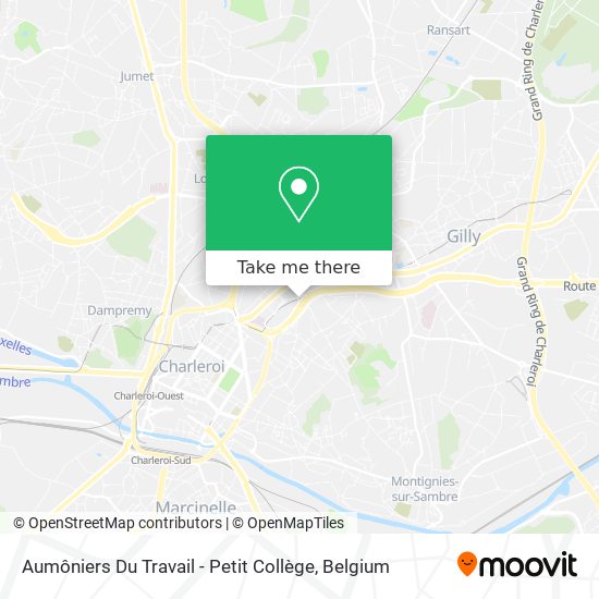 Aumôniers Du Travail - Petit Collège map