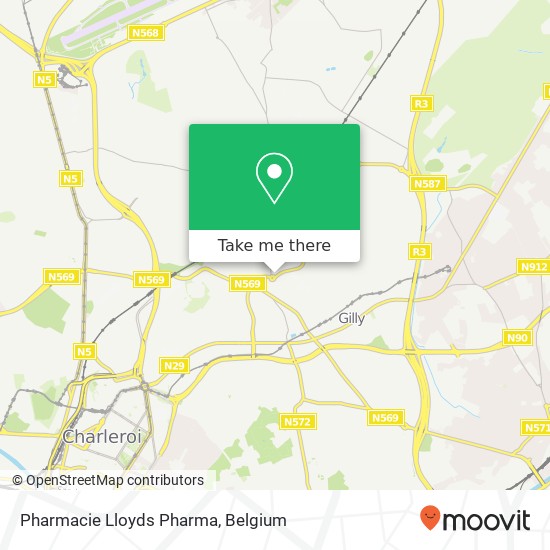 Pharmacie Lloyds Pharma map