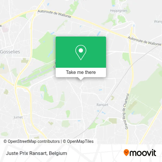 Juste Prix Ransart map