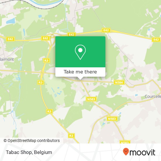 Tabac Shop map