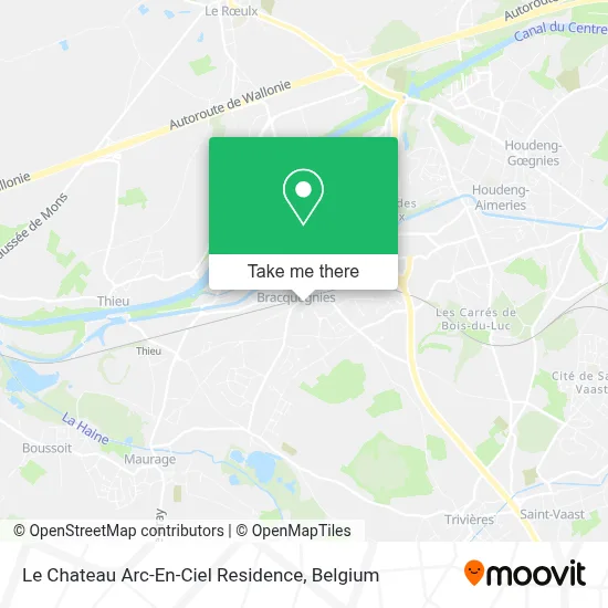 Le Chateau Arc-En-Ciel Residence map