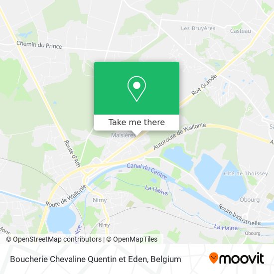 Boucherie Chevaline Quentin et Eden map