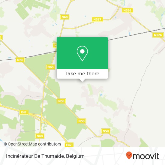 Incinérateur De Thumaide map