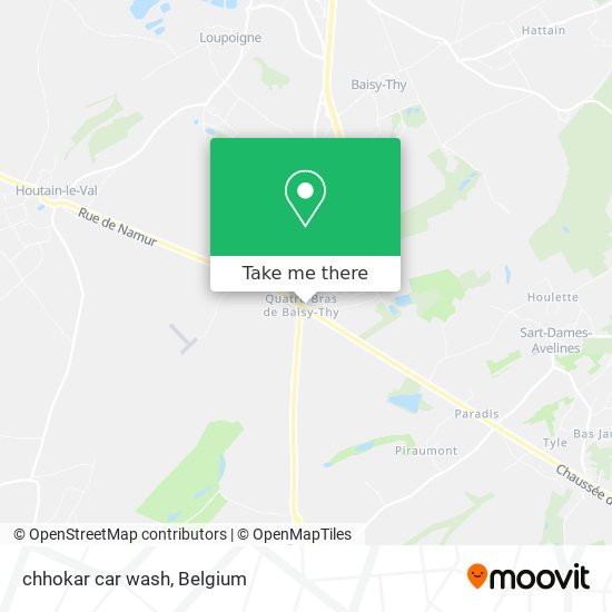chhokar car wash map