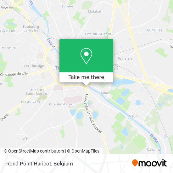 Rond Point Haricot map