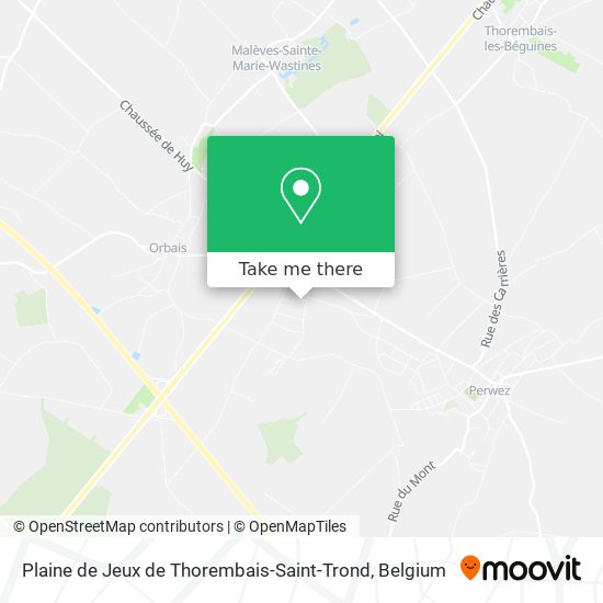 Plaine de Jeux de Thorembais-Saint-Trond map