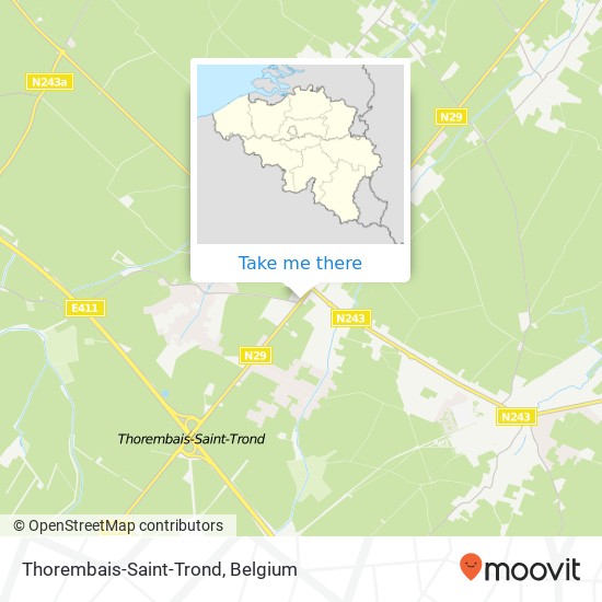 Thorembais-Saint-Trond map