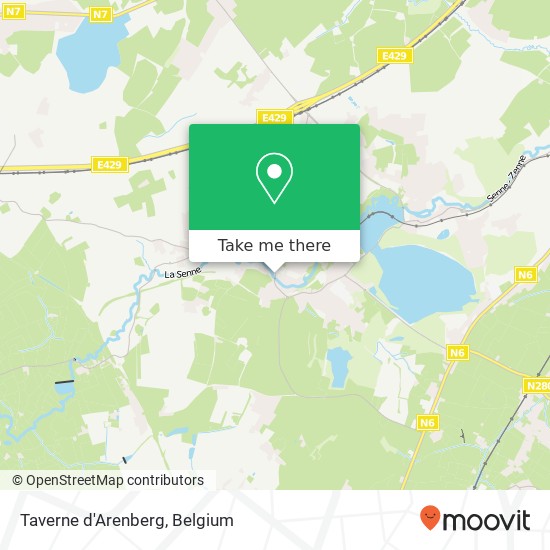 Taverne d'Arenberg map