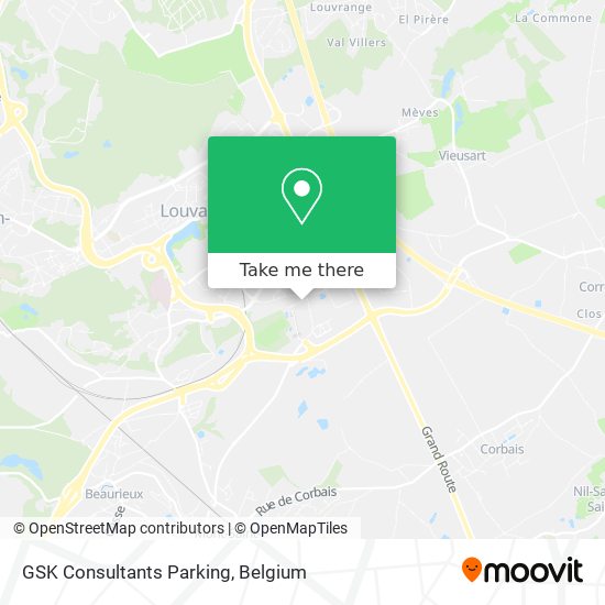 GSK Consultants Parking plan