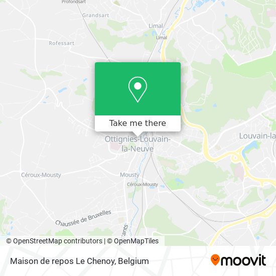Maison de repos Le Chenoy map