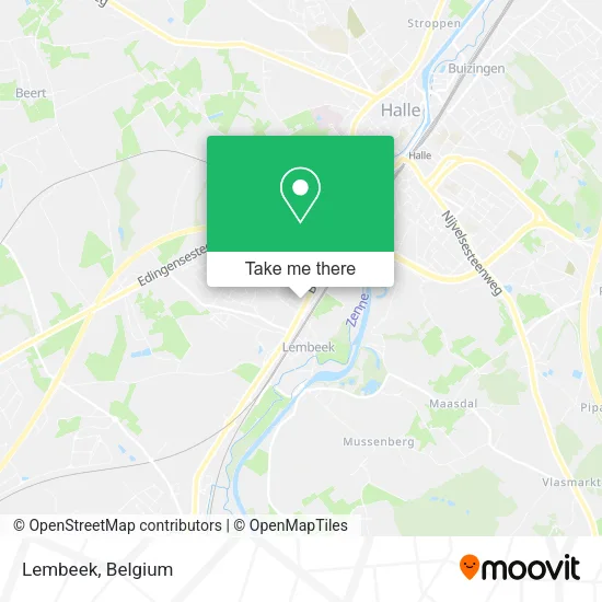 Lembeek map
