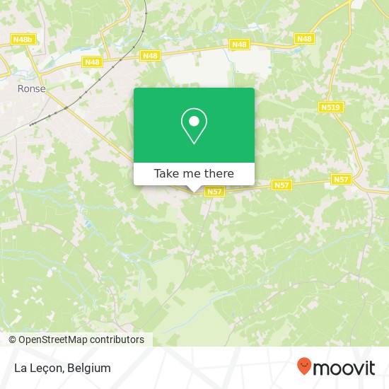 La Leçon map