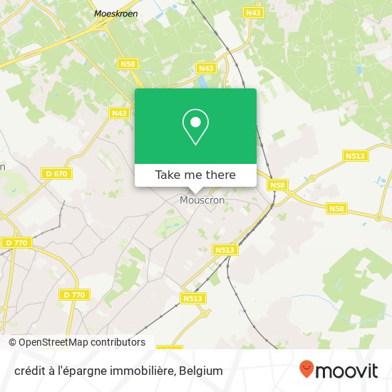 crédit à l'épargne immobilière map