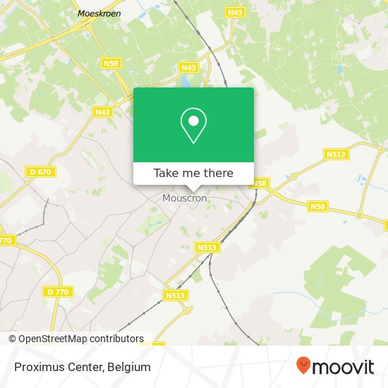 Proximus Center plan