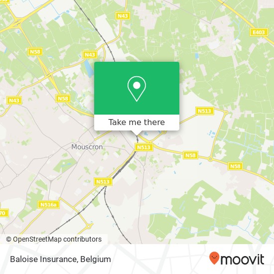 Baloise Insurance map