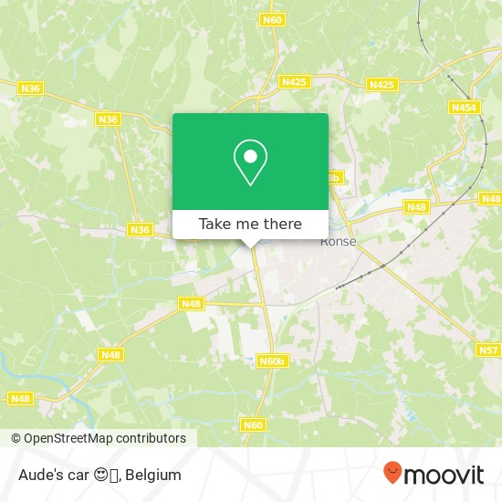 Aude's car 😍🚘 map