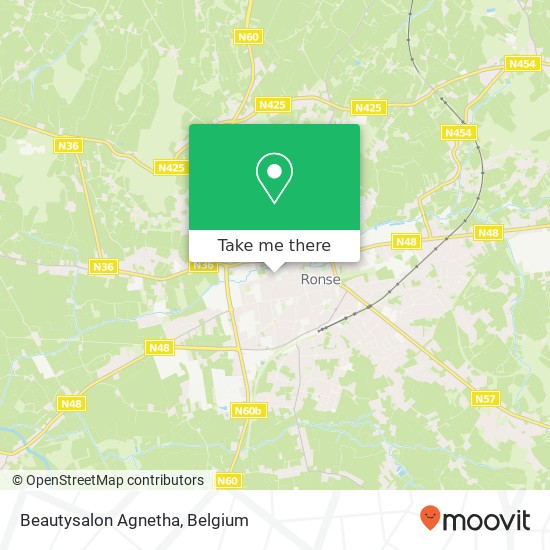 Beautysalon Agnetha map