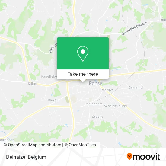 Delhaize map